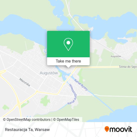 Restauracja Ta map