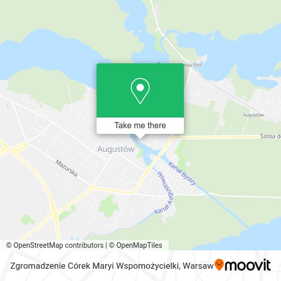 Zgromadzenie Córek Maryi Wspomożycielki map