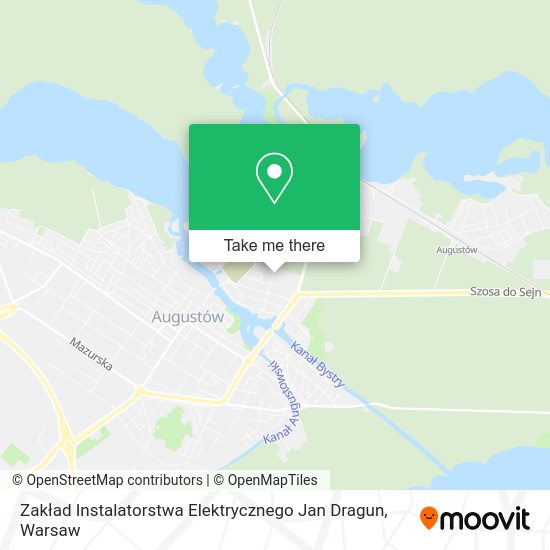 Zakład Instalatorstwa Elektrycznego Jan Dragun map