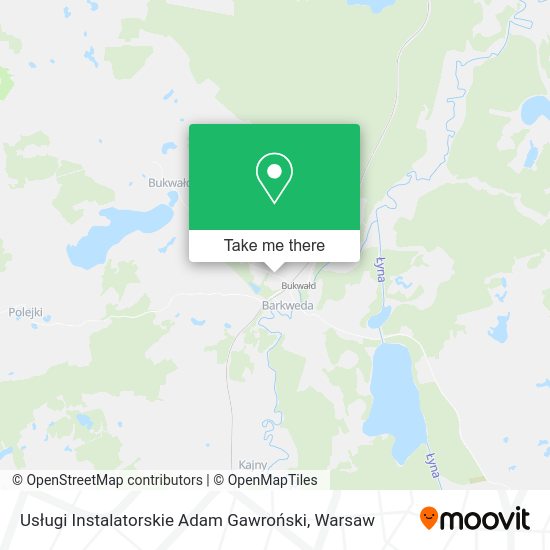 Usługi Instalatorskie Adam Gawroński map