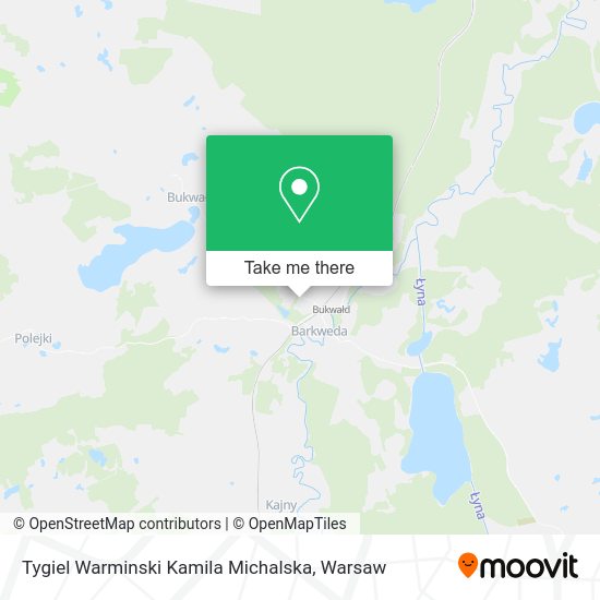 Tygiel Warminski Kamila Michalska map