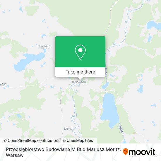 Przedsiębiorstwo Budowlane M Bud Mariusz Moritz map