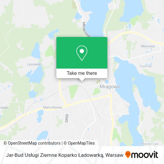 Jar-Bud Usługi Ziemne Koparko Ładowarką map