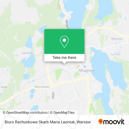 Карта Biuro Rachunkowe Skarb Maria Leoniuk