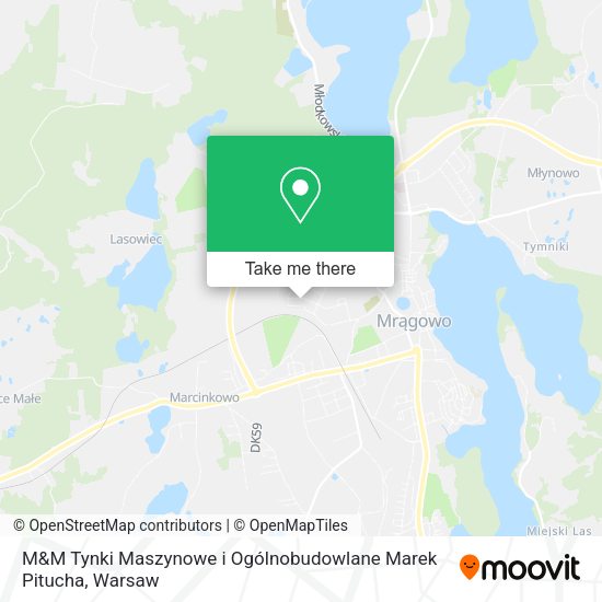 M&M Tynki Maszynowe i Ogólnobudowlane Marek Pitucha map