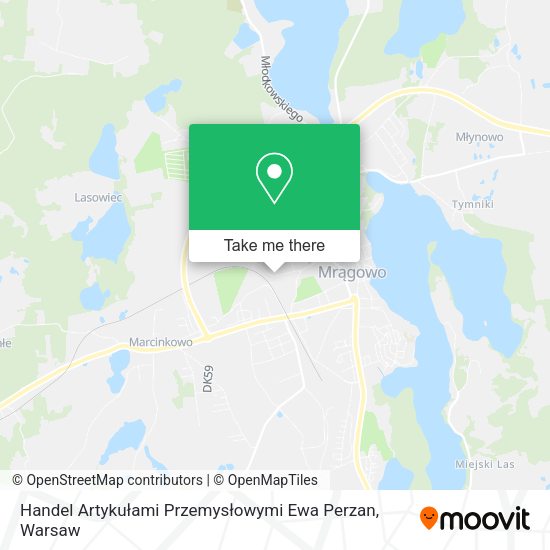 Handel Artykułami Przemysłowymi Ewa Perzan map