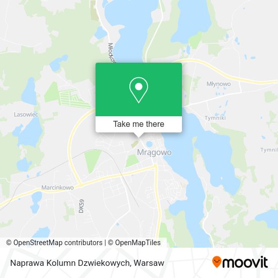 Naprawa Kolumn Dzwiekowych map