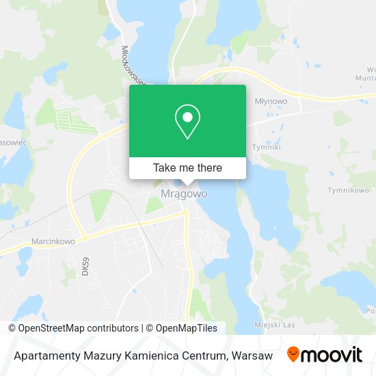 Apartamenty Mazury Kamienica Centrum map