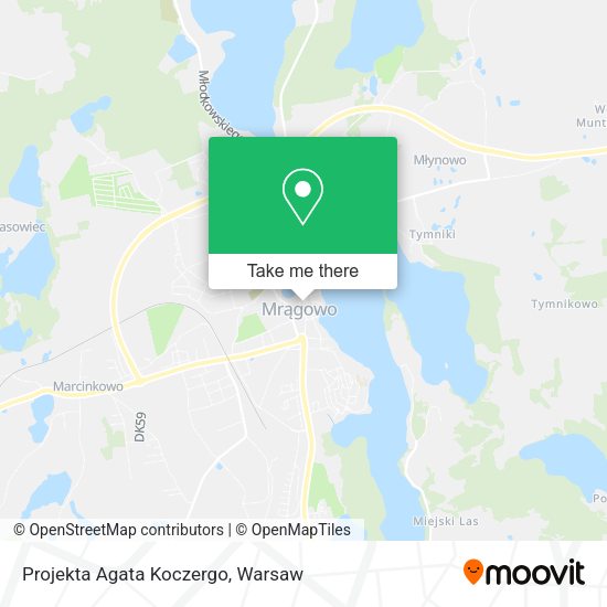 Projekta Agata Koczergo map