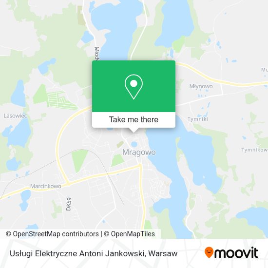 Usługi Elektryczne Antoni Jankowski map