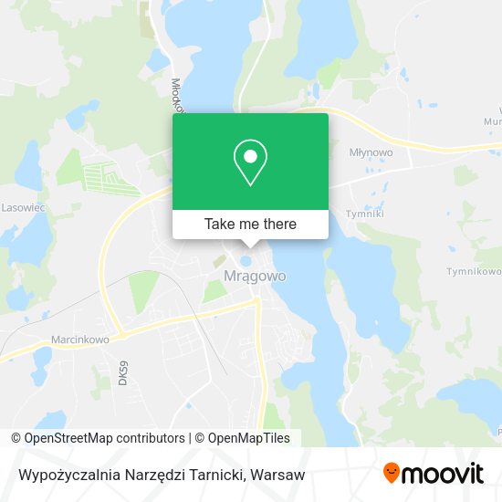 Wypożyczalnia Narzędzi Tarnicki map