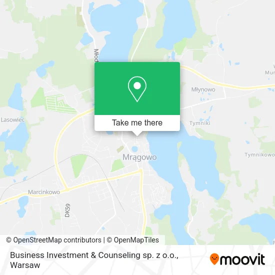 Карта Business Investment & Counseling sp. z o.o.