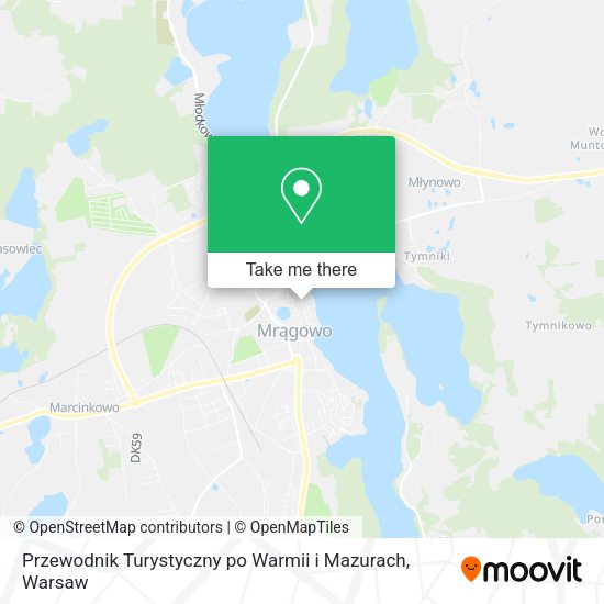 Przewodnik Turystyczny po Warmii i Mazurach map