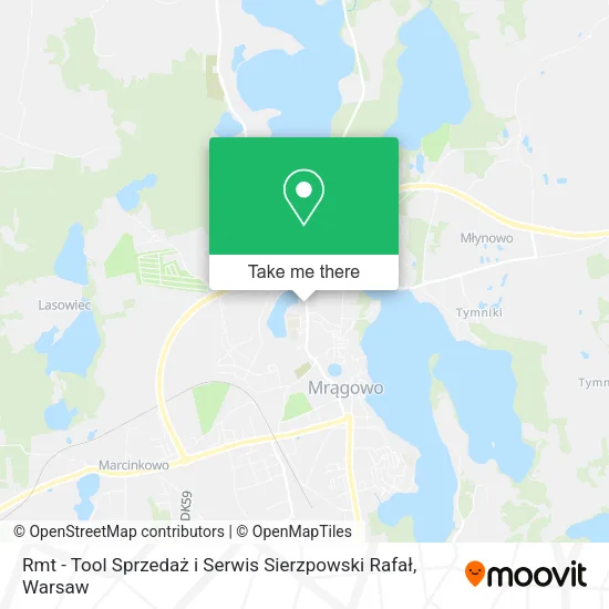 Карта Rmt - Tool Sprzedaż i Serwis Sierzpowski Rafał