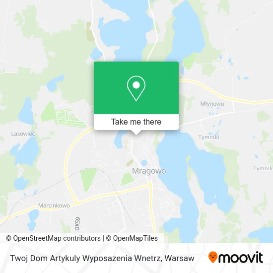 Карта Twoj Dom Artykuly Wyposazenia Wnetrz
