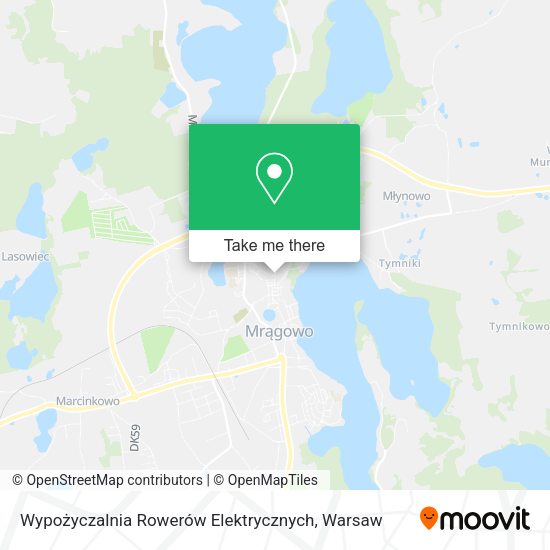 Wypożyczalnia Rowerów Elektrycznych map