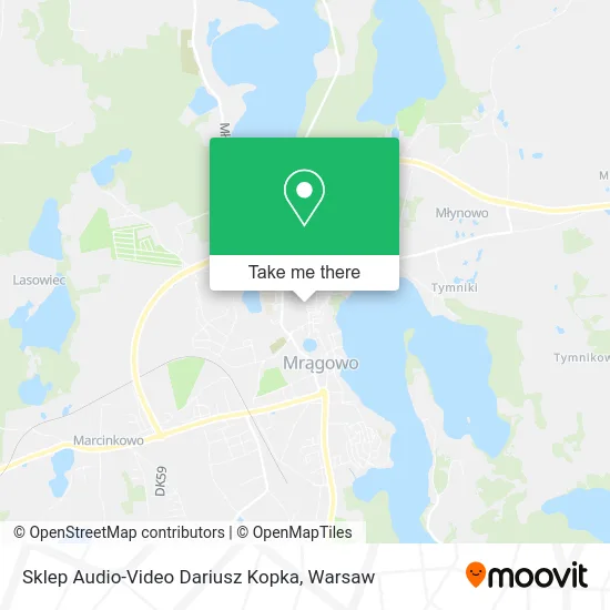 Карта Sklep Audio-Video Dariusz Kopka