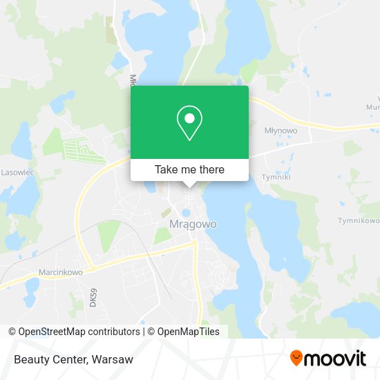 Beauty Center map