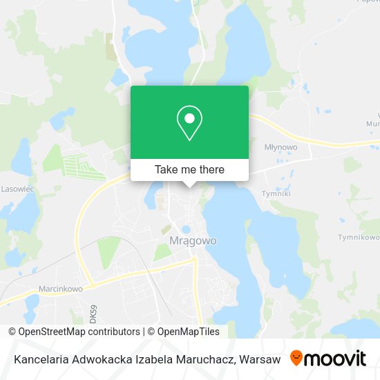 Kancelaria Adwokacka Izabela Maruchacz map