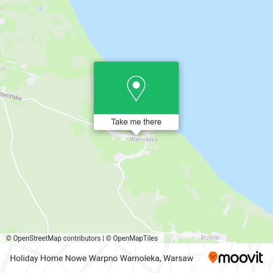 Holiday Home Nowe Warpno Warnoleka map