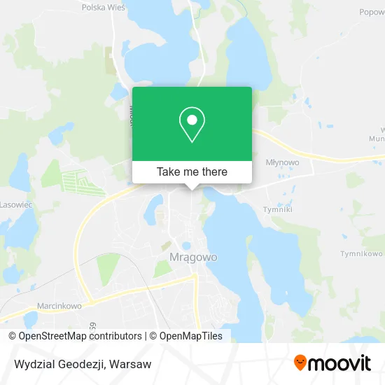 Карта Wydzial Geodezji