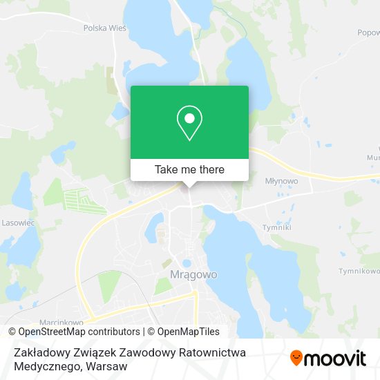 Zakładowy Związek Zawodowy Ratownictwa Medycznego map