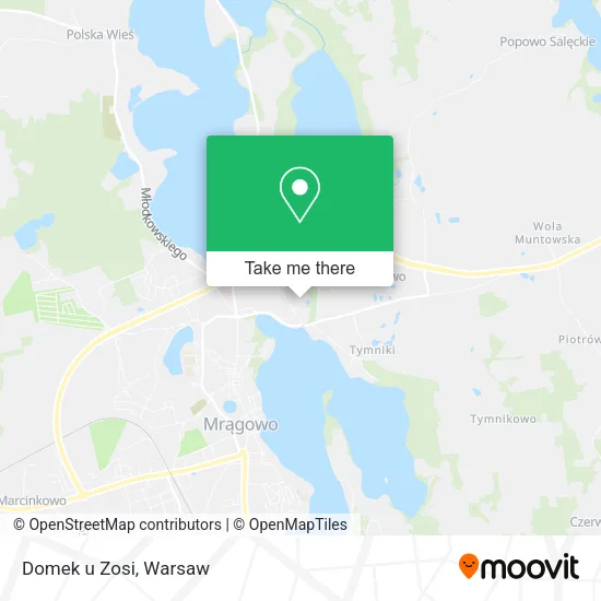 Карта Domek u Zosi