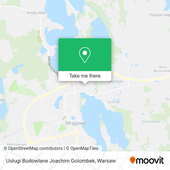 Usługi Budowlane Joachim Golombek map