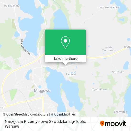 Narzędzia Przemysłowe Szwedzka Idg-Tools map