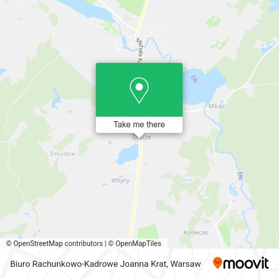 Biuro Rachunkowo-Kadrowe Joanna Krat map