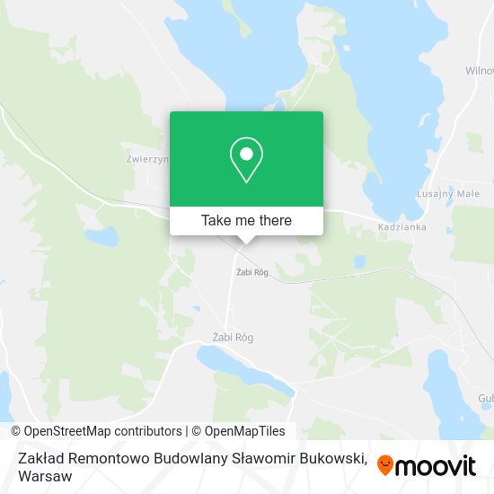 Zakład Remontowo Budowlany Sławomir Bukowski map