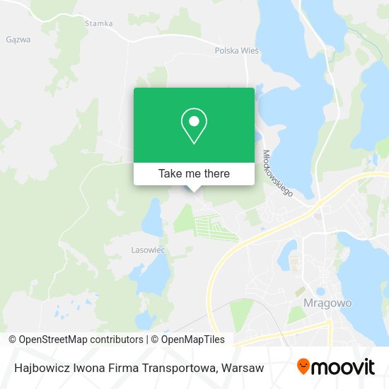 Hajbowicz Iwona Firma Transportowa map