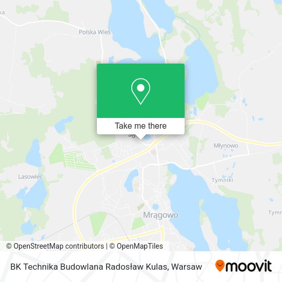 BK Technika Budowlana Radosław Kulas map