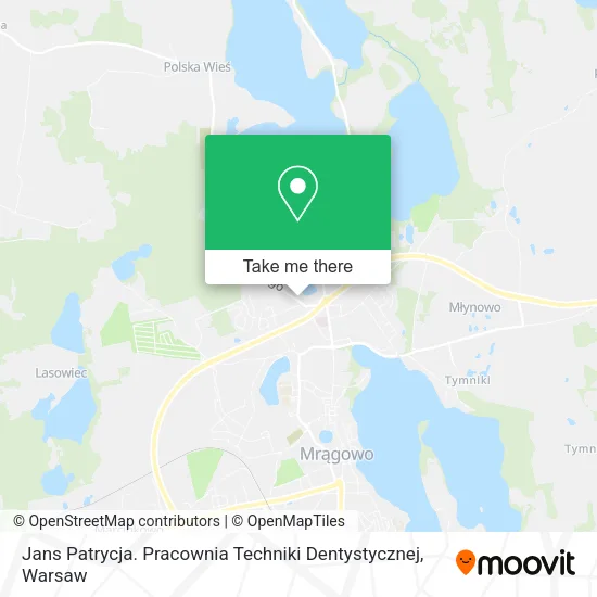 Jans Patrycja. Pracownia Techniki Dentystycznej map