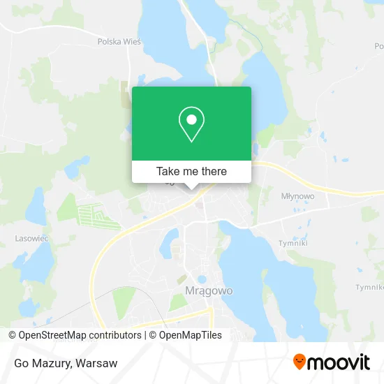 Карта Go Mazury