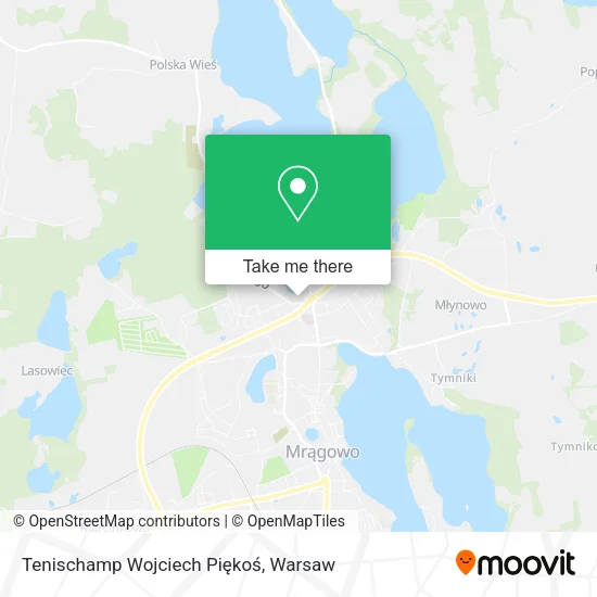 Карта Tenischamp Wojciech Piękoś