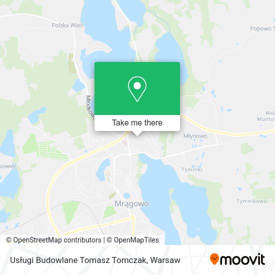 Usługi Budowlane Tomasz Tomczak map