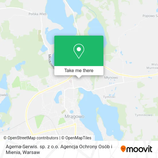 Agema-Serwis. sp. z o.o. Agencja Ochrony Osób i Mienia map