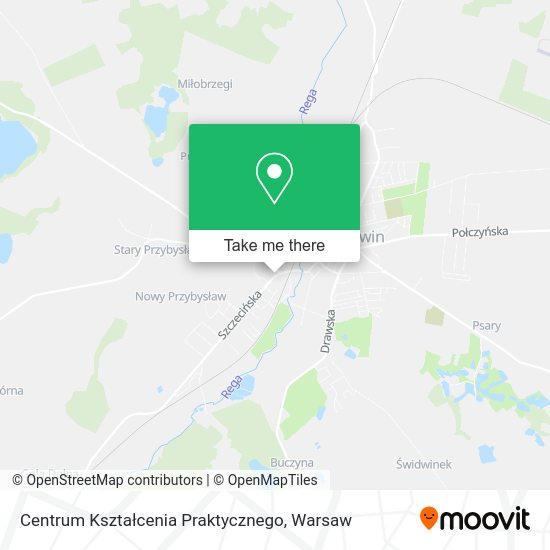 Centrum Kształcenia Praktycznego map