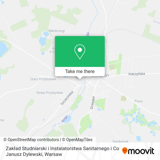 Zakład Studniarski i Instalatorstwa Sanitarnego i Co Janusz Dylewski map