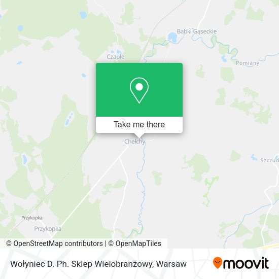 Wołyniec D. Ph. Sklep Wielobranżowy map