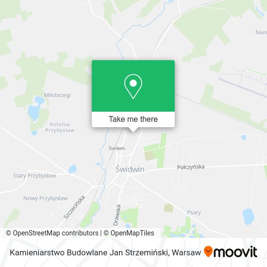 Kamieniarstwo Budowlane Jan Strzemiński map