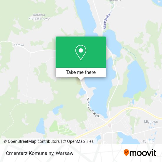 Cmentarz Komunalny map