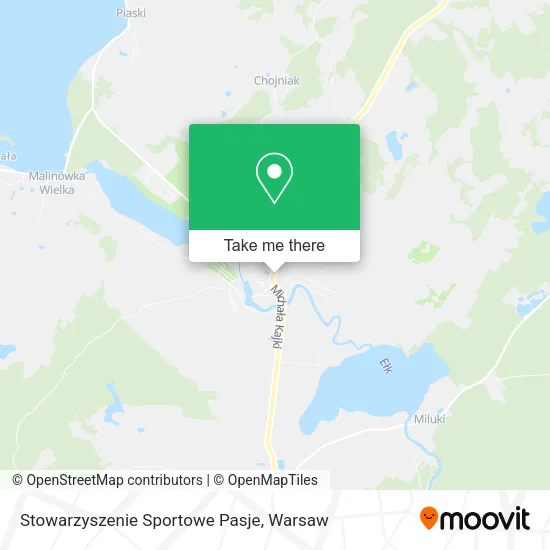 Карта Stowarzyszenie Sportowe Pasje