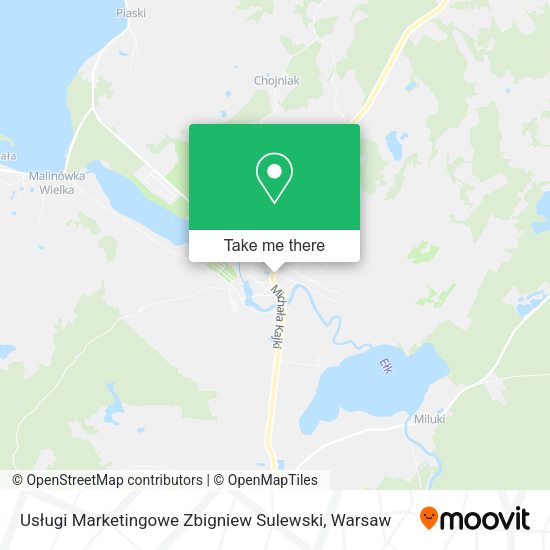 Usługi Marketingowe Zbigniew Sulewski map