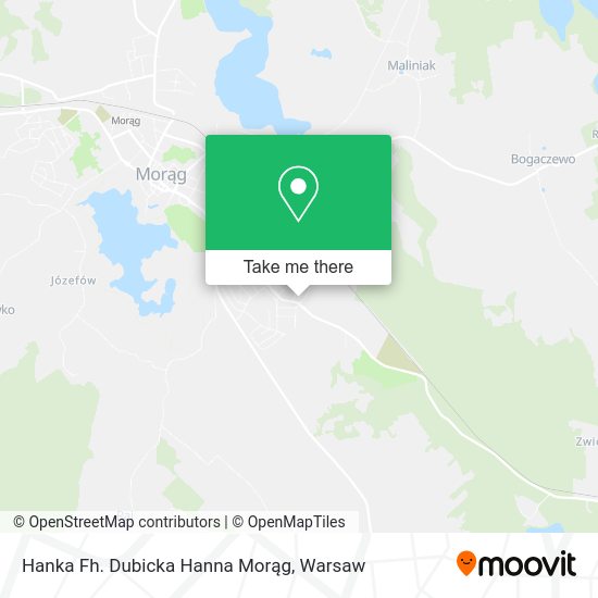 Hanka Fh. Dubicka Hanna Morąg map