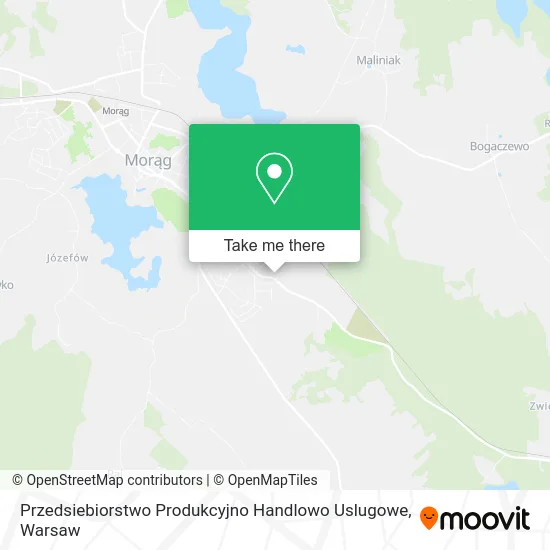 Карта Przedsiebiorstwo Produkcyjno Handlowo Uslugowe
