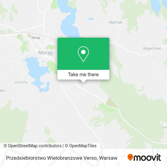 Przedsiebiorstwo Wielobranzowe Verso map