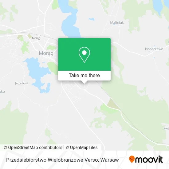 Карта Przedsiebiorstwo Wielobranzowe Verso