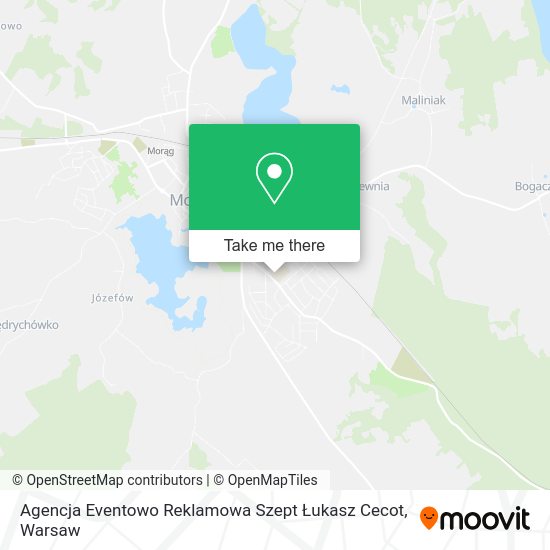 Agencja Eventowo Reklamowa Szept Łukasz Cecot map